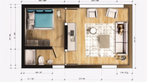 2D floor plan